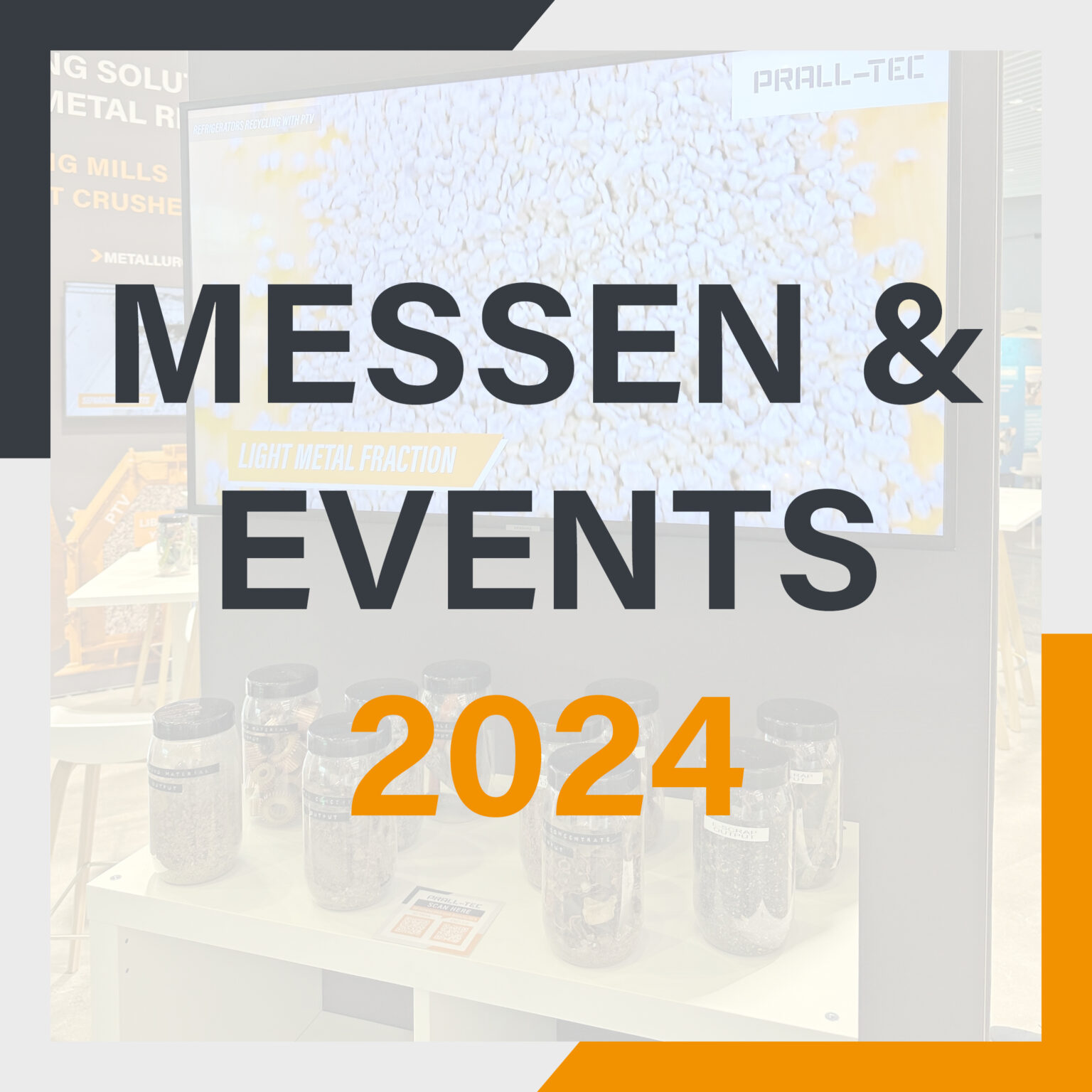 Auf zahlreichen Messen und Events 2024